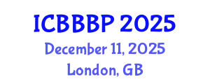 International Conference on Bioenergy, Biogas and Biogas Production (ICBBBP) December 11, 2025 - London, United Kingdom