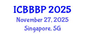 International Conference on Bioenergy, Biogas and Biogas Production (ICBBBP) November 27, 2025 - Singapore, Singapore
