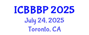 International Conference on Bioenergy, Biogas and Biogas Production (ICBBBP) July 24, 2025 - Toronto, Canada