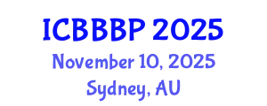 International Conference on Bioenergy, Biogas and Biogas Production (ICBBBP) November 10, 2025 - Sydney, Australia