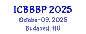 International Conference on Bioenergy, Biogas and Biogas Production (ICBBBP) October 09, 2025 - Budapest, Hungary