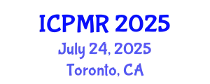 International Conference on Petroleum and Mineral Resources (ICPMR) July 24, 2025 - Toronto, Canada