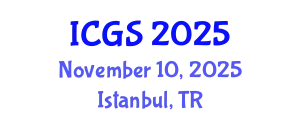 International Conference on Geosciences and Seismology (ICGS) November 10, 2025 - Istanbul, Turkey