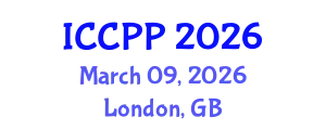 International Conference on Clinical Pharmacology and Pharmacy (ICCPP) March 09, 2026 - London, United Kingdom