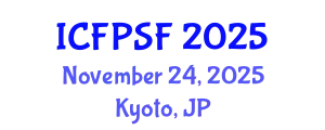 International Conference on Food Packaging and Safety of Food (ICFPSF) November 24, 2025 - Kyoto, Japan