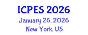 International Conference on Pedagogy and Educational Sciences (ICPES) January 26, 2026 - New York, United States