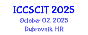 International Conference on Computer Science, Cybersecurity and Information Technology (ICCSCIT) October 02, 2025 - Dubrovnik, Croatia