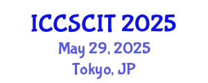 International Conference on Computer Science, Cybersecurity and Information Technology (ICCSCIT) May 29, 2025 - Tokyo, Japan