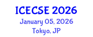 International Conference on Early Childhood and Science Education (ICECSE) January 05, 2026 - Tokyo, Japan