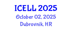 International Conference on English Language and Literature (ICELL) October 02, 2025 - Dubrovnik, Croatia