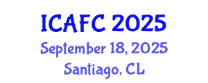 International Conference on Agriculture and Field Crops (ICAFC) September 18, 2025 - Santiago, Chile