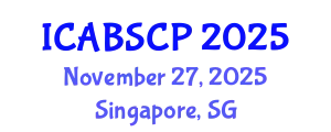 International Conference on Agricultural Biotechnology and Sustainable Crop Production (ICABSCP) November 27, 2025 - Singapore, Singapore