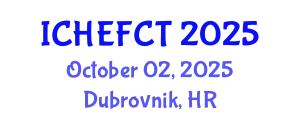 International Conference on Hydrogen Energy and Fuel Cells Technology (ICHEFCT) October 02, 2025 - Dubrovnik, Croatia