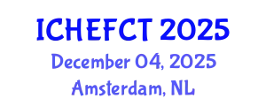 International Conference on Hydrogen Energy and Fuel Cells Technology (ICHEFCT) December 04, 2025 - Amsterdam, Netherlands