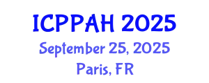 International Conference on Poultry Production and Animal Husbandry (ICPPAH) September 25, 2025 - Paris, France