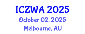 International Conference on Zoology and Wild Animals (ICZWA) October 02, 2025 - Melbourne, Australia