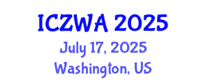International Conference on Zoology and Wild Animals (ICZWA) July 17, 2025 - Washington, United States