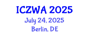International Conference on Zoology and Wild Animals (ICZWA) July 24, 2025 - Berlin, Germany