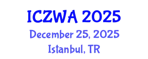 International Conference on Zoology and Wild Animals (ICZWA) December 25, 2025 - Istanbul, Turkey