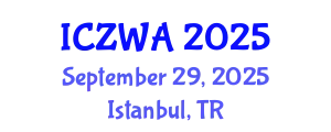 International Conference on Zoology and Wild Animals (ICZWA) September 29, 2025 - Istanbul, Turkey