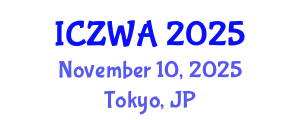 International Conference on Zoology and Wild Animals (ICZWA) November 10, 2025 - Tokyo, Japan