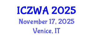 International Conference on Zoology and Wild Animals (ICZWA) November 17, 2025 - Venice, Italy