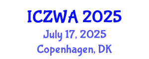 International Conference on Zoology and Wild Animals (ICZWA) July 17, 2025 - Copenhagen, Denmark