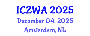 International Conference on Zoology and Wild Animals (ICZWA) December 04, 2025 - Amsterdam, Netherlands