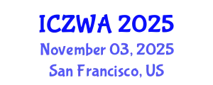 International Conference on Zoology and Wild Animals (ICZWA) November 03, 2025 - San Francisco, United States