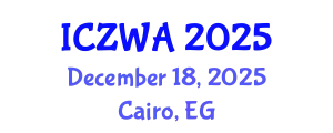 International Conference on Zoology and Wild Animals (ICZWA) December 18, 2025 - Cairo, Egypt
