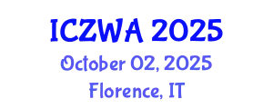 International Conference on Zoology and Wild Animals (ICZWA) October 02, 2025 - Florence, Italy