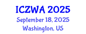 International Conference on Zoology and Wild Animals (ICZWA) September 18, 2025 - Washington, United States