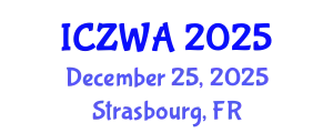 International Conference on Zoology and Wild Animals (ICZWA) December 25, 2025 - Strasbourg, France