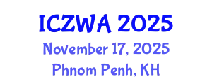 International Conference on Zoology and Wild Animals (ICZWA) November 17, 2025 - Phnom Penh, Cambodia