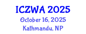 International Conference on Zoology and Wild Animals (ICZWA) October 16, 2025 - Kathmandu, Nepal