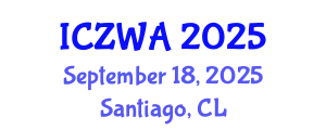 International Conference on Zoology and Wild Animals (ICZWA) September 18, 2025 - Santiago, Chile
