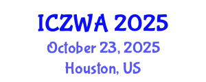 International Conference on Zoology and Wild Animals (ICZWA) October 23, 2025 - Houston, United States