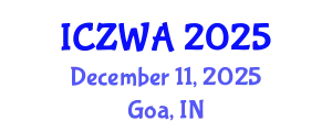 International Conference on Zoology and Wild Animals (ICZWA) December 11, 2025 - Goa, India