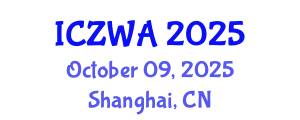 International Conference on Zoology and Wild Animals (ICZWA) October 09, 2025 - Shanghai, China