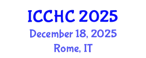 International Conference on Chemistry and Heterogeneous Catalysis (ICCHC) December 18, 2025 - Rome, Italy