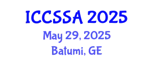 International Conference on Computer Sciences, Softwares and Applications (ICCSSA) May 29, 2025 - Batumi, Georgia