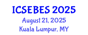 International Conference on Social, Educational, Behavioral and Economic Sciences (ICSEBES) August 21, 2025 - Kuala Lumpur, Malaysia