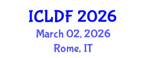 International Conference on Law and Digital Forensics (ICLDF) March 02, 2026 - Rome, Italy