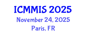 International Conference on Metal Material, Iron and Steel (ICMMIS) November 24, 2025 - Paris, France