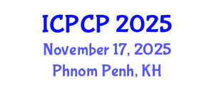 International Conference on Pharmacoepidemiology and Clinical Pharmacy (ICPCP) November 17, 2025 - Phnom Penh, Cambodia