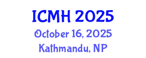 International Conference on Medicine and Healthcare (ICMH) October 16, 2025 - Kathmandu, Nepal