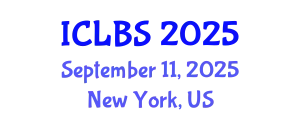 International Conference on Life and Biomedical Sciences (ICLBS) September 11, 2025 - New York, United States