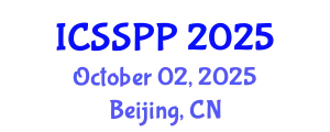 International Conference on Social Science, Philosophy and Psychology (ICSSPP) October 02, 2025 - Beijing, China