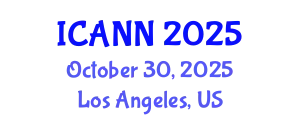International Conference on Artificial Neural Networks (ICANN) October 30, 2025 - Los Angeles, United States