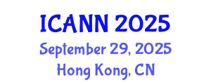 International Conference on Artificial Neural Networks (ICANN) September 29, 2025 - Hong Kong, China